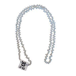 Freshwater Pearl Double Strand Necklace 30" Elegant Jewelry
